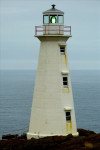 Cape Spear, waar de vuurtorenwachter de aankomst van de schepen uit Europa meldde aan de haven van St. John's